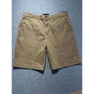 Tommy Hilfinger Men's Shorts Size 32 Tan Flat Front Golf Casual Chino Pockets